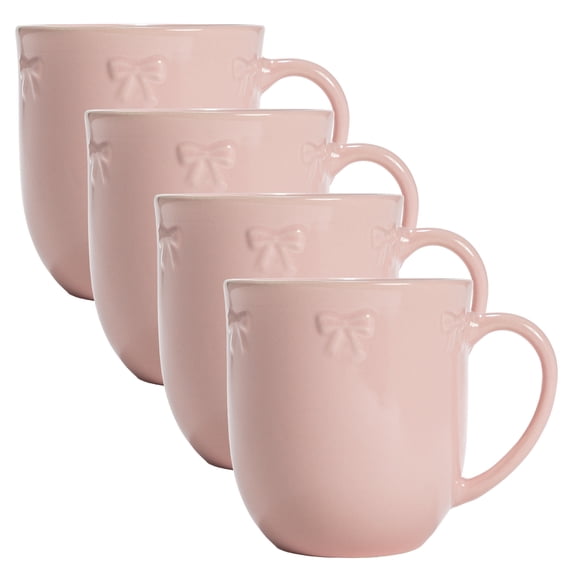 Paris Hilton 4pk 16oz London Mug Pink
