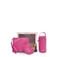 thumbnail interactive-video image 1 of Paris Hilton Pink Chic Accessory Bundle – Iconic Hardware, Changing Clutch, Bottle Bag & Paci-Pod for Stylish Moms, 1 of 7