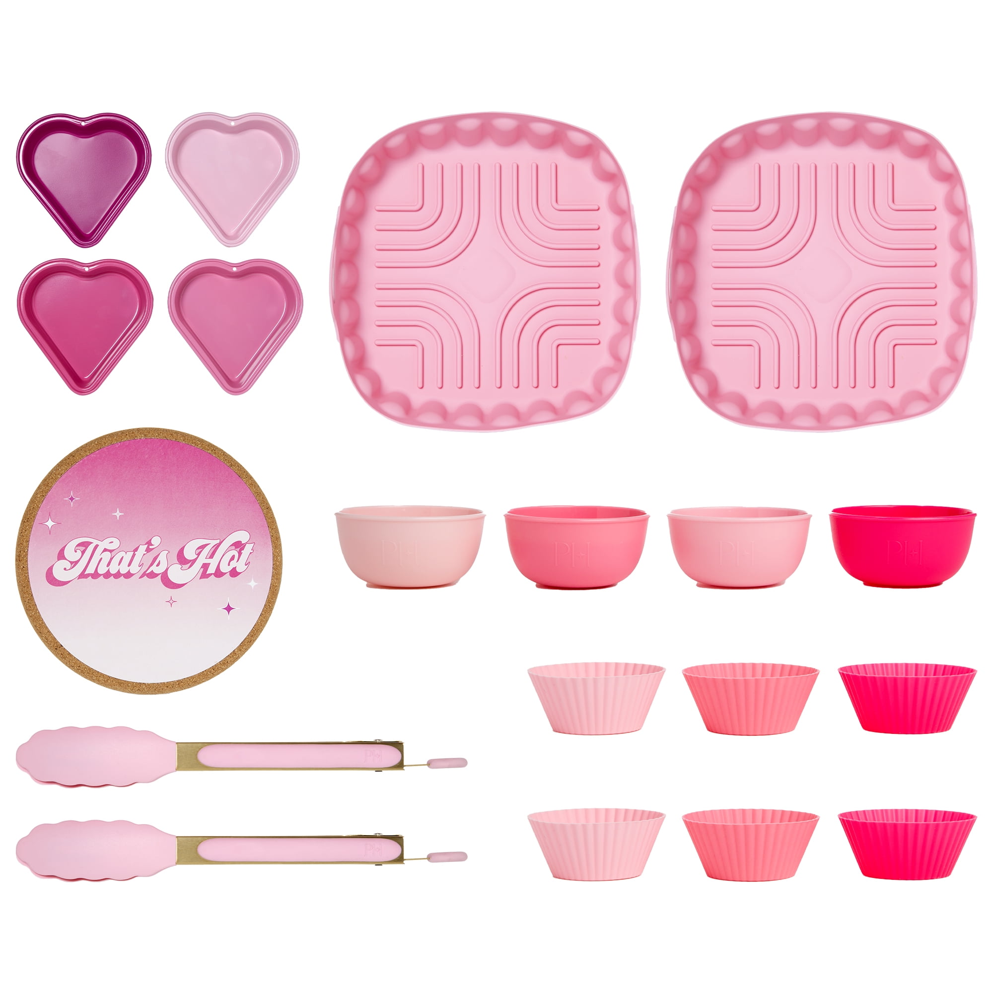 Paris Hilton 19 Piece Air Fryer Kitchen Accessory 