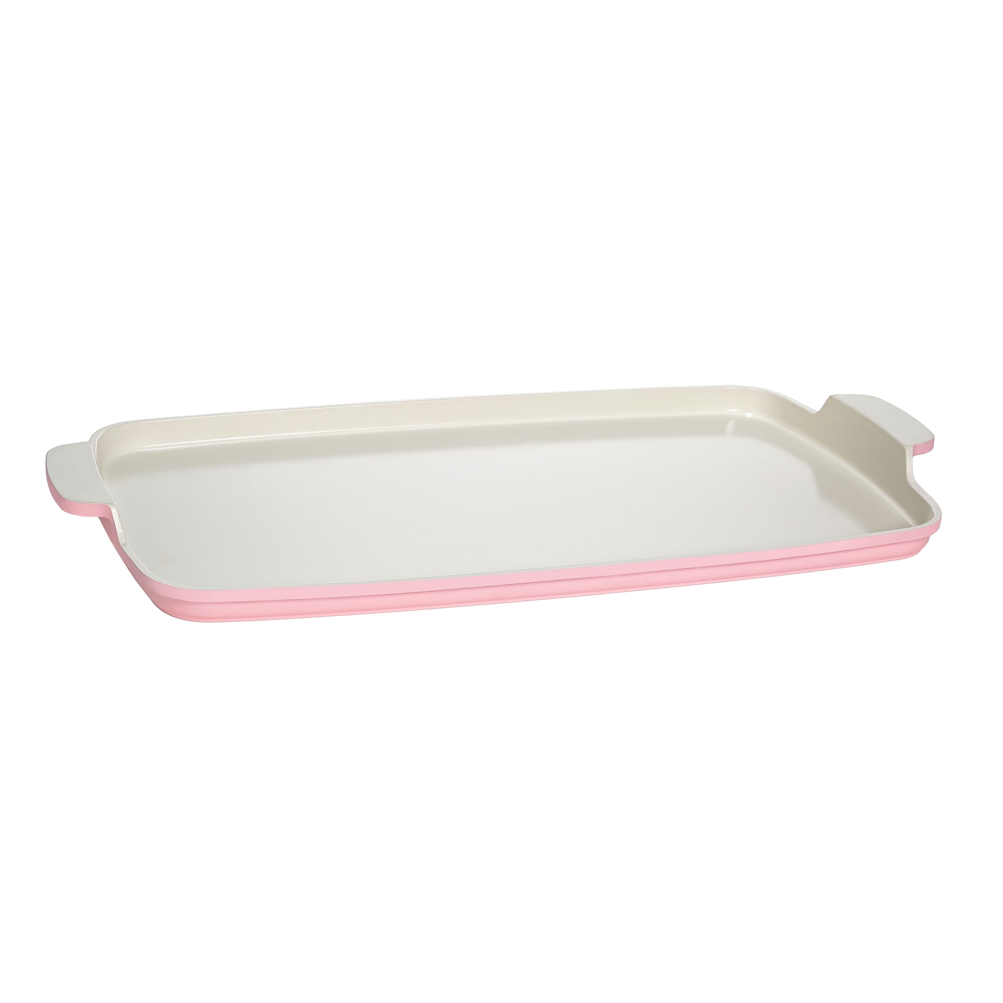 Paris Hilton Double Burner Griddle Pan for Stovetop, 17.8 x