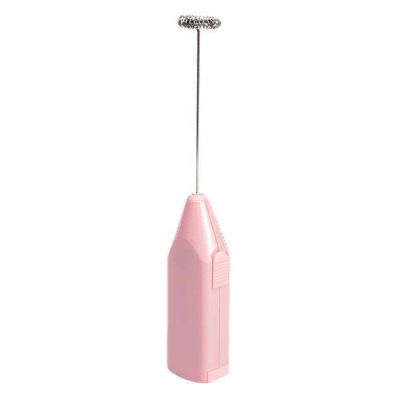 Paris Hilton Electric Frother, Handheld Drink Mixer, Battery Powered, 2AA Batteries Included, Pink