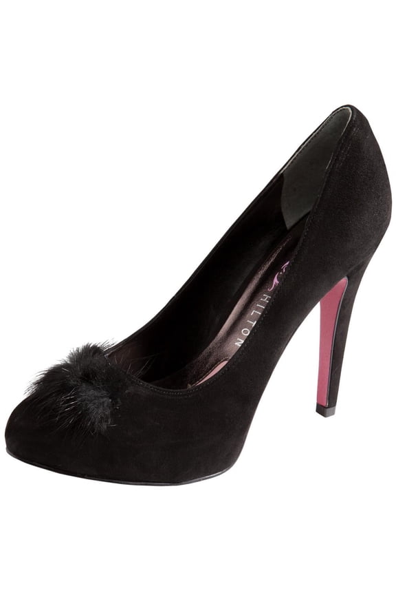 Footwear - Adanna - Black Suede - 5.5