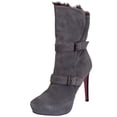 thumbnail image 1 of Paris Hilton Footwear - Candace - Dark Grey Suede - 6.5, 1 of 1