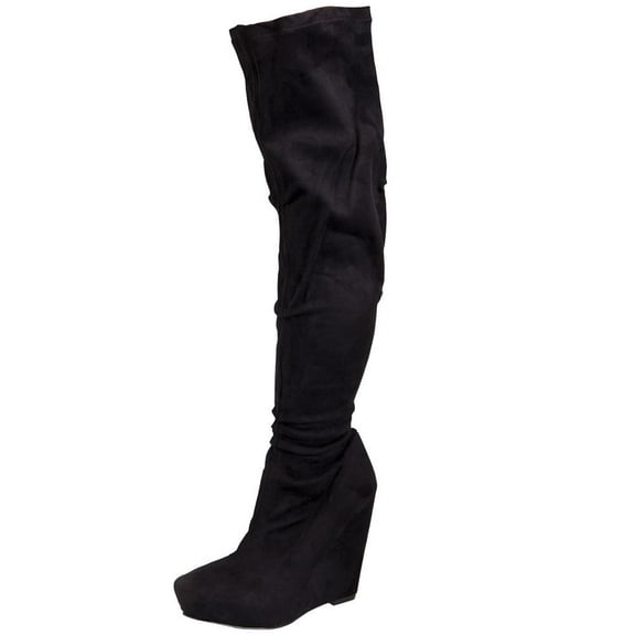 Paris Hilton Footwear - Jezabel - Black Stretch - 5.5