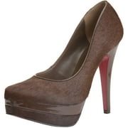 PARIS HILTON Footwear - Tyra - Coffee Pony - 7.5