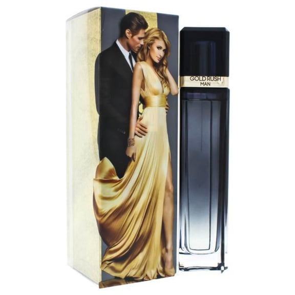 Paris Hilton Gold Rush Man Eau de Toilette, Cologne for Men, 3.4 fl oz