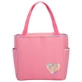 thumbnail image 1 of Paris Hilton Insulated Lunch Bag, Easy Clean Lining, 12" x 10" x 5", Pink, 1 of 9