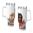 thumbnail image 1 of Paris Hilton & Kim Kardashian 40 Oz Tumbler With Handle And Straw Double Wall Stainless Steel Sublimation Tumbler With Handle Leakproof,Bpa-Free,Keep Cold Hours, 1 of 9