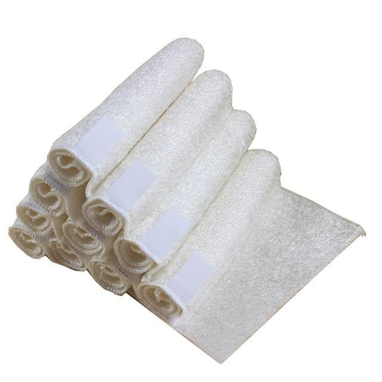 Paris Hilton Kitchen Fiber Cloth (White) for Kitchen 5Pcs Wash Dish ...