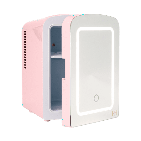 Paris Hilton Mini Fridge with Mirror - Pink
