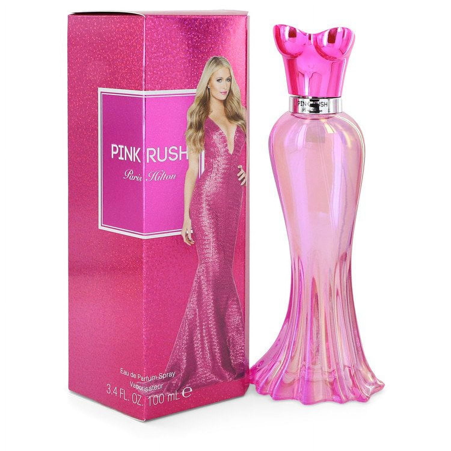 4 Pack - Paris Hilton PINK RUSH Women Eau De Parfum Spray 3.4 oz