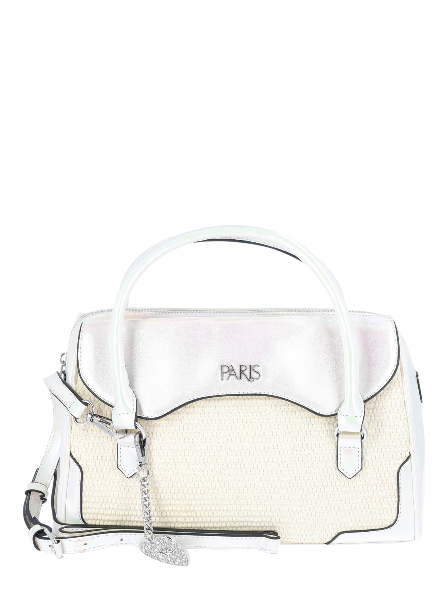 Paris Hilton Women’s Mason Large Satchel, Iridescent Pastel