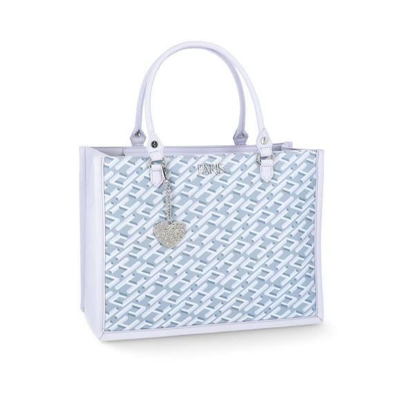 Paris Hilton Women's Memoir Large Logo Tote, Lavender Haze