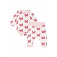 thumbnail image 1 of Paris Hilton x Monica + Andy Baby Organic Cotton First Moves Set, Sizes Newborn- 12/18 Months, 1 of 6