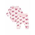 thumbnail image 1 of Paris Hilton x Monica + Andy Baby Organic Cotton First Moves Set, Sizes Newborn- 12/18 Months, 1 of 6