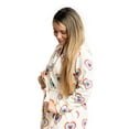 thumbnail image 1 of Paris Hilton x Monica + Andy Maternity Organic Cotton Lounge Robe, Sizes XS-XXL, 1 of 7
