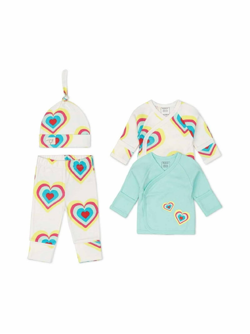 Paris Hilton x Monica + Andy Organic Cotton Baby 4 Piece Cuddle