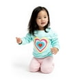 thumbnail image 1 of Paris Hilton x Monica + Andy Organic Cotton Baby Crewneck Sweatshirt, Sizes 0/3 Months-5T, 1 of 12