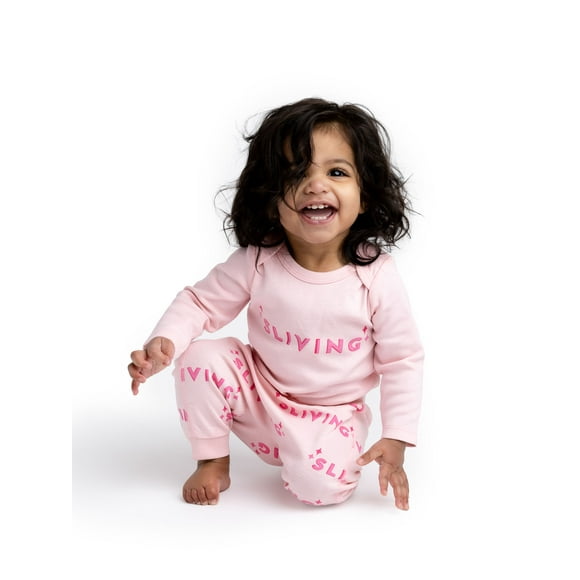 Paris Hilton x Monica + Andy Organic Cotton Baby First Moves Set, Sizes Preemie-18 Months