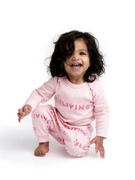 Paris Hilton x Monica + Andy Organic Cotton Baby First Moves Set, Sizes Preemie-18 Months