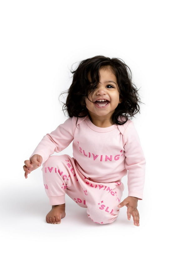 Paris Hilton x Monica + Andy Organic Cotton Baby First Moves Set, Sizes Preemie-18 Months