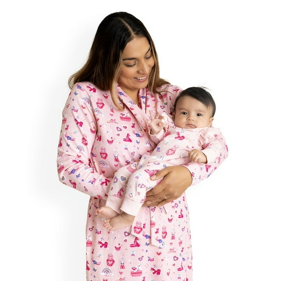 Paris Hilton x Monica + Andy Organic Cotton Lounge Robe, Sizes XS-XXL