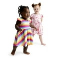 thumbnail image 1 of Paris Hilton x Monica + Andy Organic Cotton Short Sleeve Let's Dance Dress, Sizes 12-18M-5T, 1 of 6