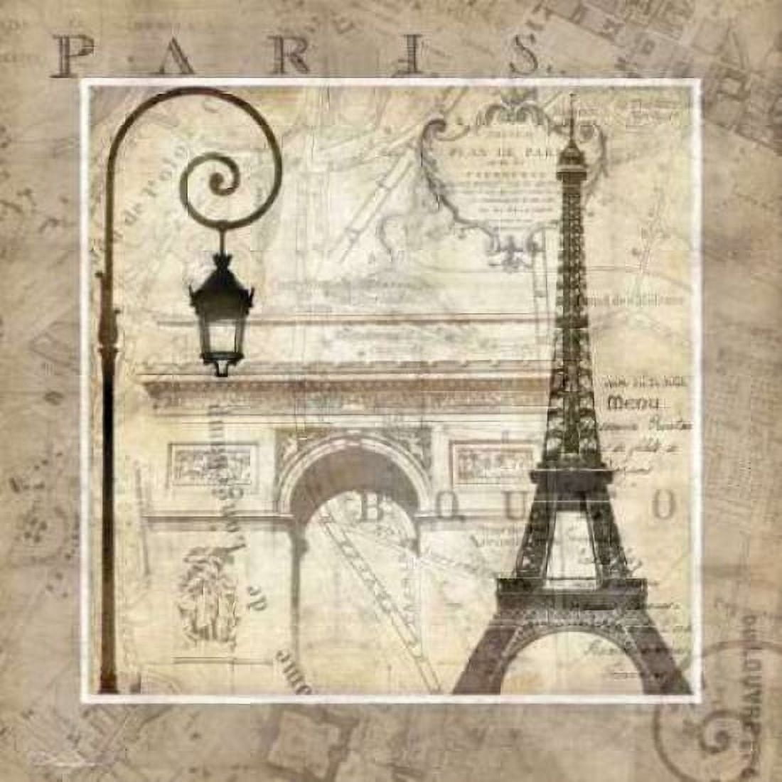 Paris Holiday Canvas Art - Keith Mallett (24 x 24)