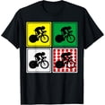 thumbnail image 1 of Paris Holiday France Tour Souvenir Cycling France Paris Tour T-ShirtMen and women, Black T-shirt, size: Extra large, 1 of 4