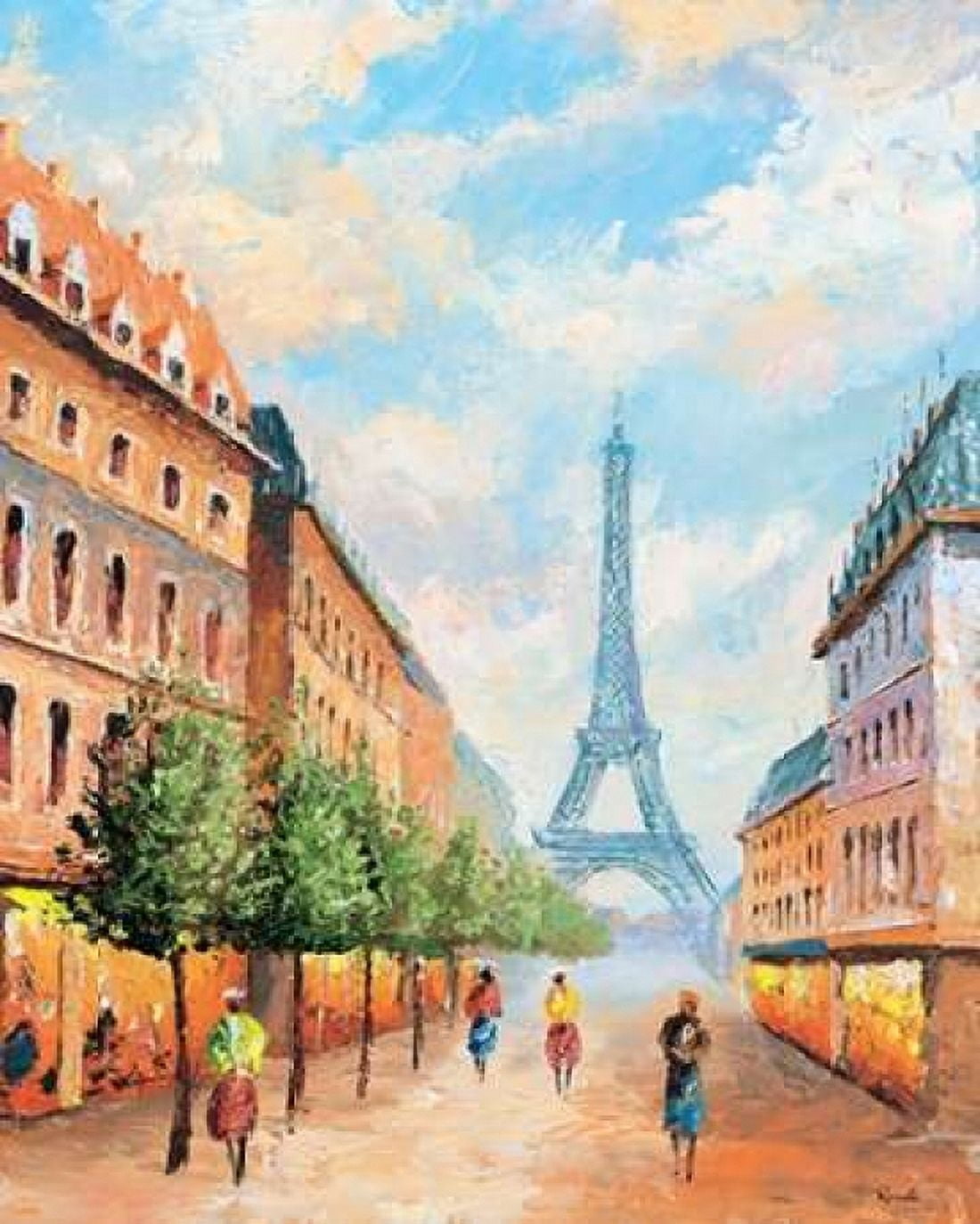 Paris I Canvas Art - Renee (24 x 30)
