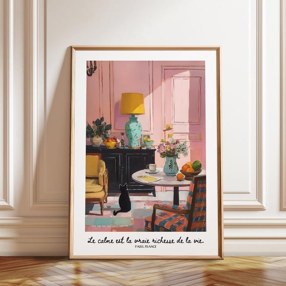 Paris Interior Cat Inspired Living Room French Decor