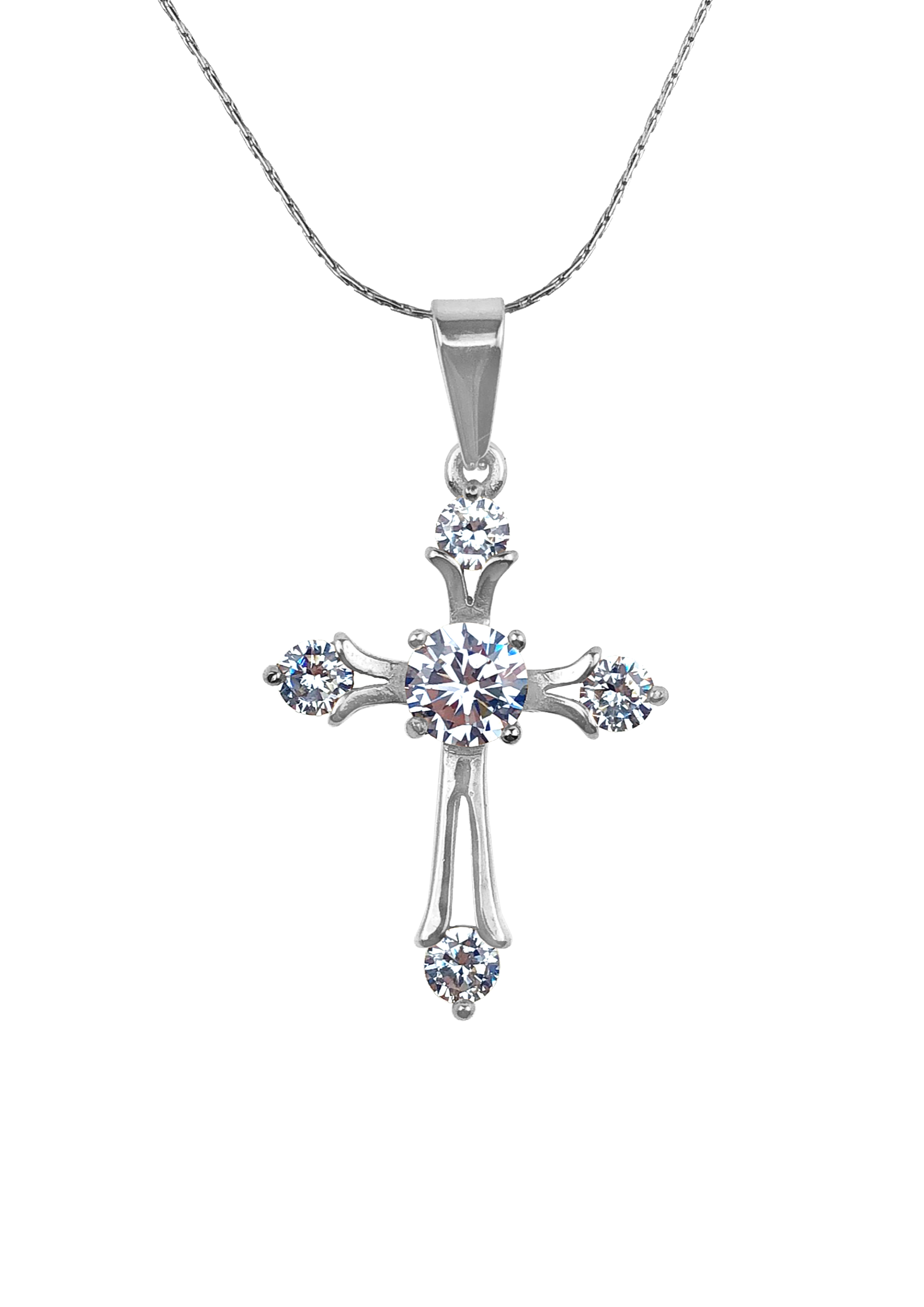 Sterling Silver White Ice .025ct Diamond And Ruby Necklace Sterling Silver White Ice .025ct Diamond And Ruby Necklace