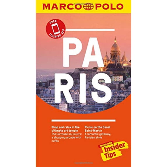 Pre-Owned Paris Marco Polo Pocket Travel Guide - with pull out map (Marco Polo Travel Guides) Paperback
