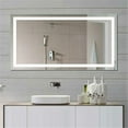 thumbnail image 1 of Paris Mirror 24 x 2 x 48 in. Harmony Illuminated Mirror with 6000K LED Backlight, 1 of 5
