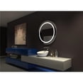 thumbnail image 1 of Paris Mirror HARR44446000D 44 x 44 in. Round Harmony Illuminated Mirror, 1 of 3
