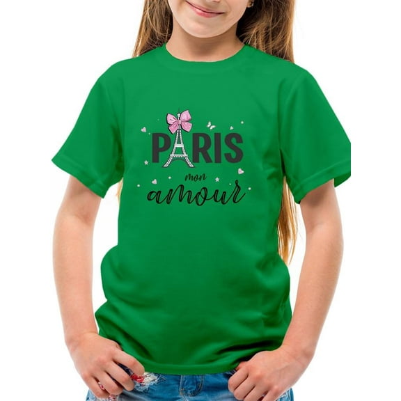 Paris Mon Amour! T-Shirt Juniors -Image by Shutterstock,  x-Large