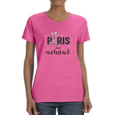 Paris Mon Amour! T-Shirt Women -Image by Shutterstock, Female x-Large