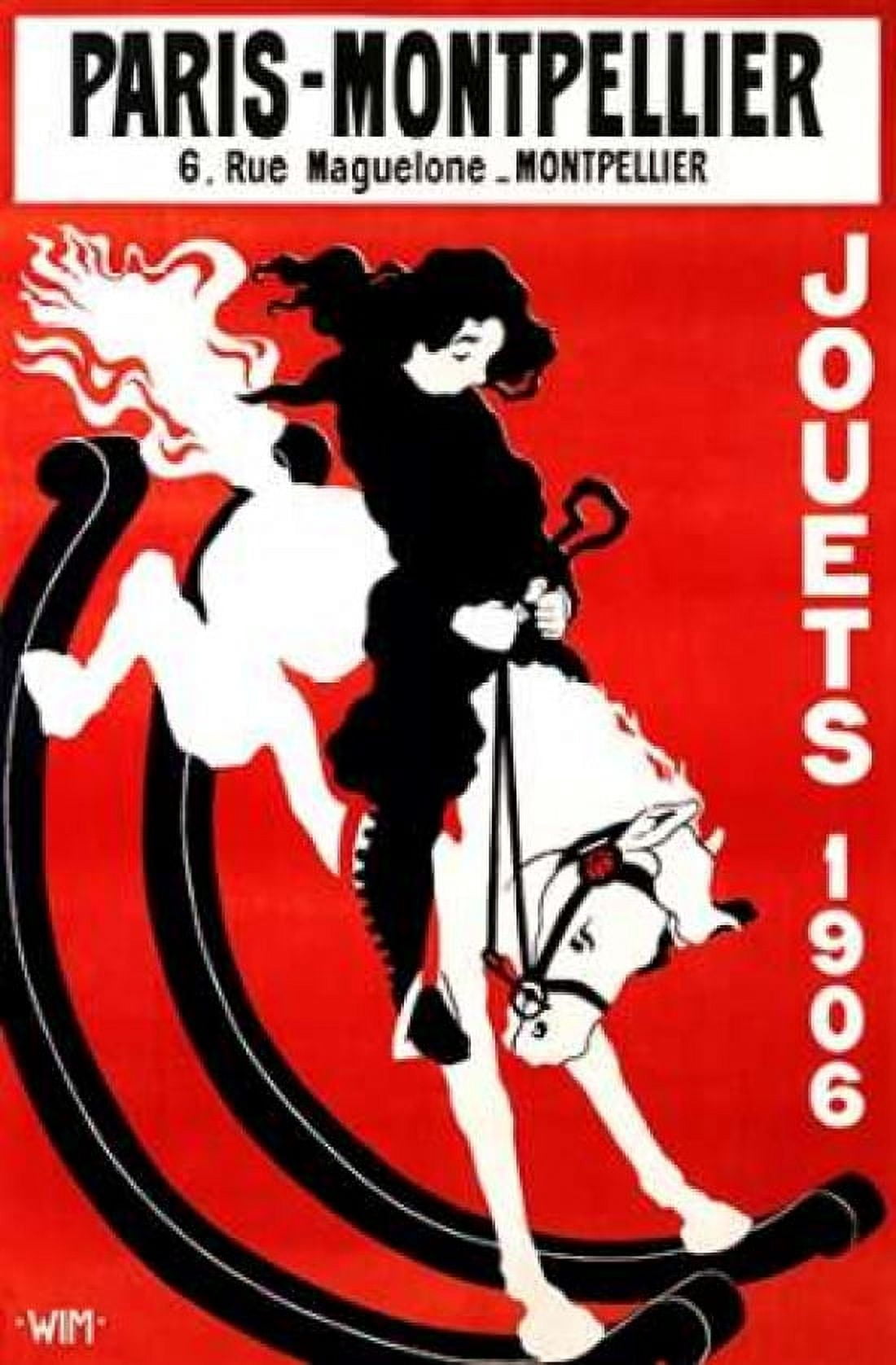 Paris-Montpellier Canvas Art - Wim (24 x 36)