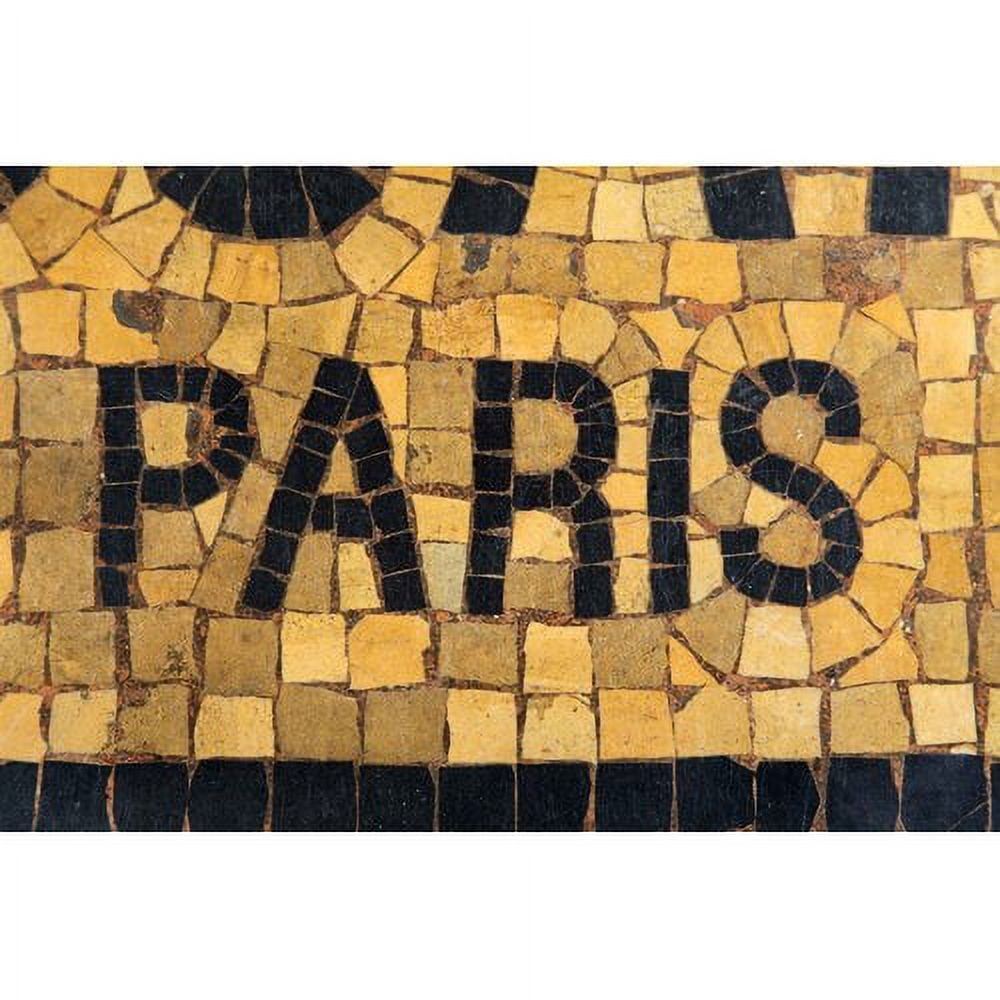 "Paris Mosaic" Painting Print on Wrapped Canvas