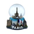 thumbnail image 1 of Paris Musical Snow Globe Romantic Gift Souvenir Decor for Home Office Colorful 5 1/2", 1 of 4