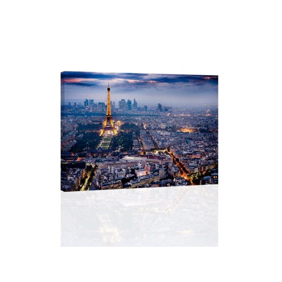 Paris Nightscape - CANVAS OR PRINT WALL ART