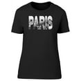 thumbnail image 1 of Paris Panorama Graphic T-Shirt Women -Image by Shutterstock, Female XX-Large, 1 of 2