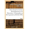 thumbnail image 1 of Paris Pendant La Réaction Thermidorienne Et Sous Le Directoire, Recueil de Documents : Pour l'Histoire de l'Esprit Public À Paris. Tome I. Du 10 Thermidor an II Au 21 Prairial an III (Paperback), 1 of 1