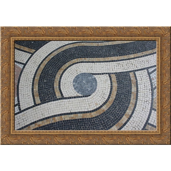 Paris Petit Palais 24x18 Gold Ornate Wood Framed Canvas Art by Giandomenico Facchina