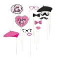 thumbnail image 1 of Paris Photo Stick Props, Party Favors, 12 Pieces, 1 of 3