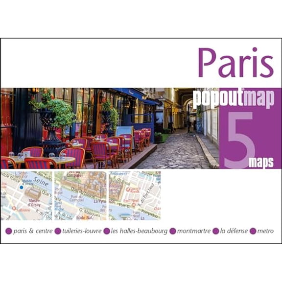 Pre-Owned Paris PopOut Map (PopOut Maps): Popout Double Paperback