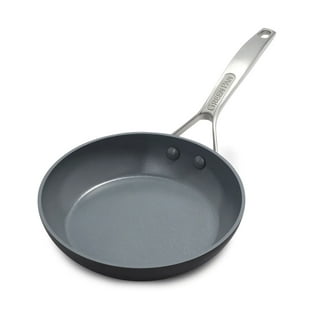 GreenPan™ Premiere Stainless-Steel Ceramic Nonstick Round Grill Pan