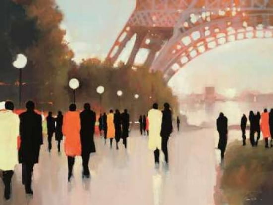 Paris Remembered Canvas Art - Lorraine Christie (22 x 28)