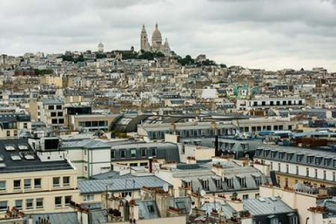 Paris Rooftops II Canvas Art - Erin Berzel (12 x 18)