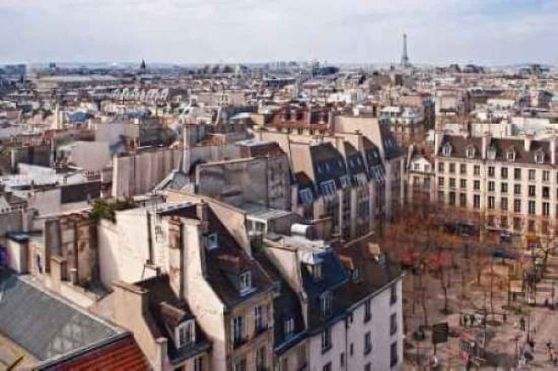 Paris Rooftops III Canvas Art - Rita Crane (20 x 28)